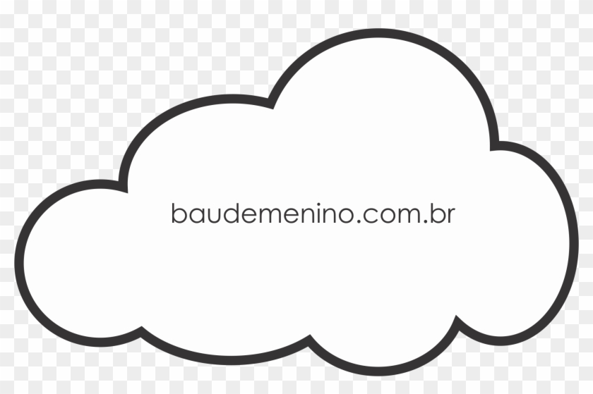 Moldes Nuvem Gota Estrela Lua Clipart #6033545