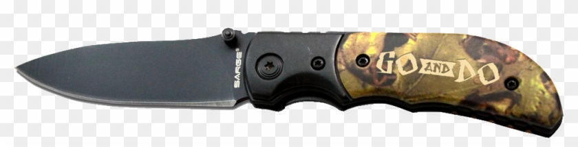 Go And Do Pocket Knife - Utility Knife Clipart #6033903