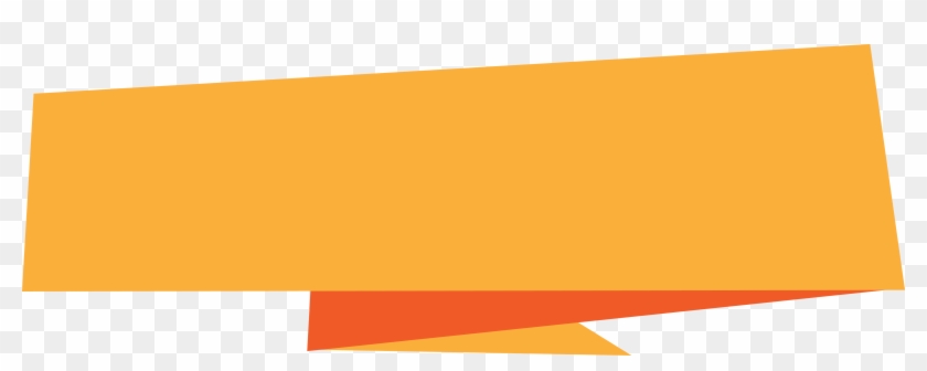 Png Orange Banners Clipart #6034238