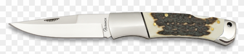 Pocket Knife Albainox Deer - Hunting Knife Clipart