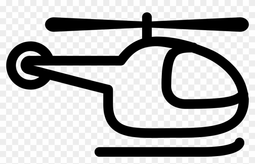 It's Logo Of A Helicopter - Png Elicottero Clipart