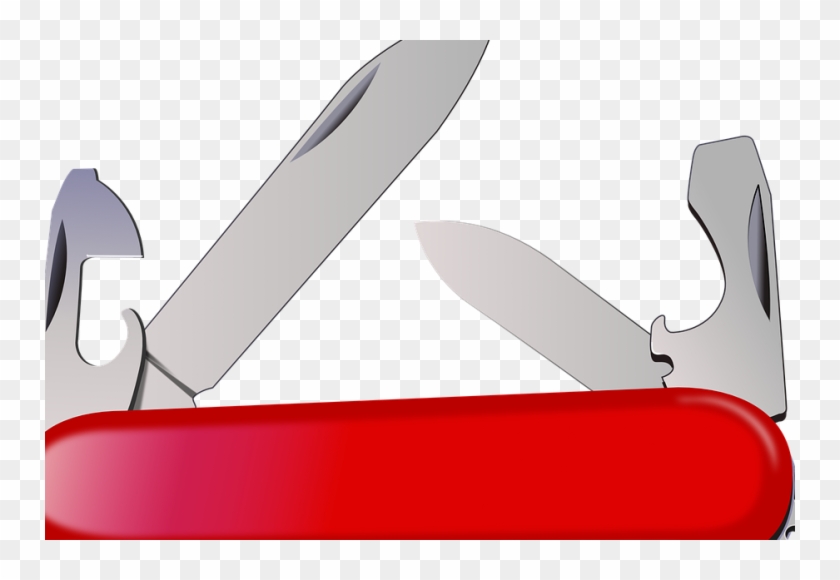 Swiss Army Knife - Utility Knife Clipart #6034692