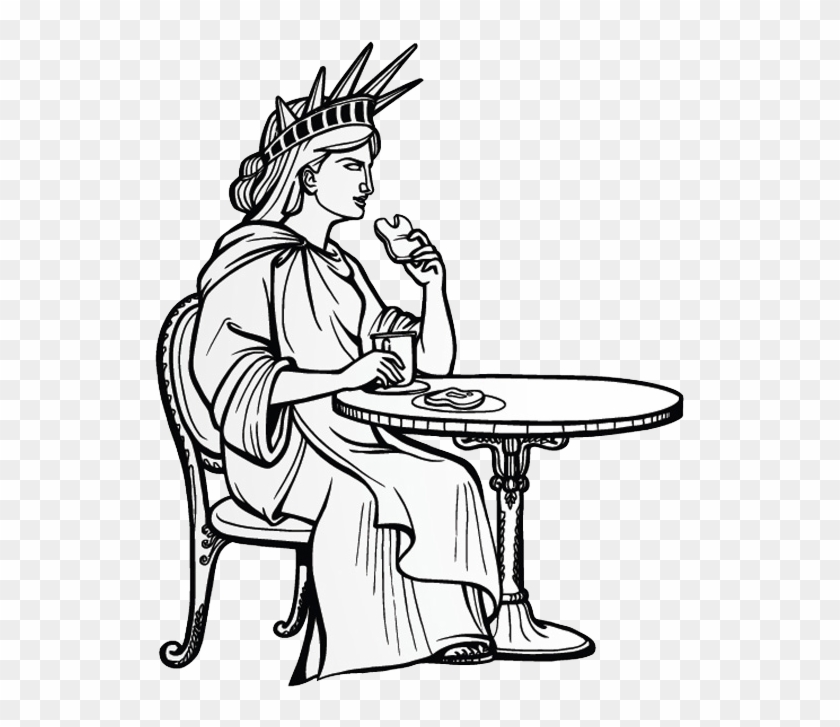 Picture Freeuse Library Of Liberty Illustration To - Statue Of Liberty .ai Clipart #6034928