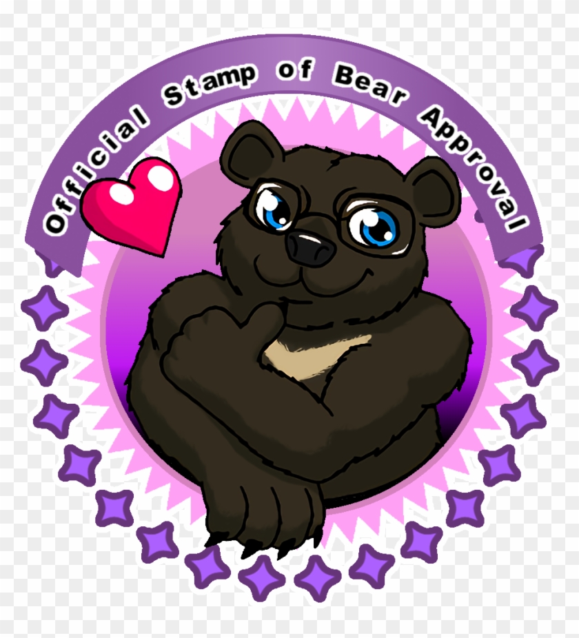 Official Stamp Of Bear Approval - Carlas Dreams Logo Clipart