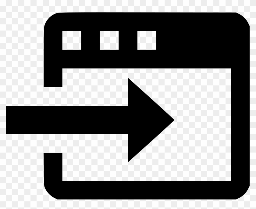 Entry Page Icon Clipart #6035340