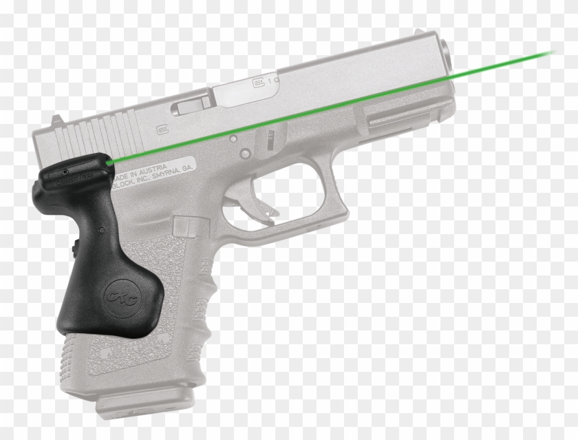Crimson Trace Lg639g Lasergrips Green Laser Fits Glock - Crimson Trace Green Laser Glock 23 Clipart