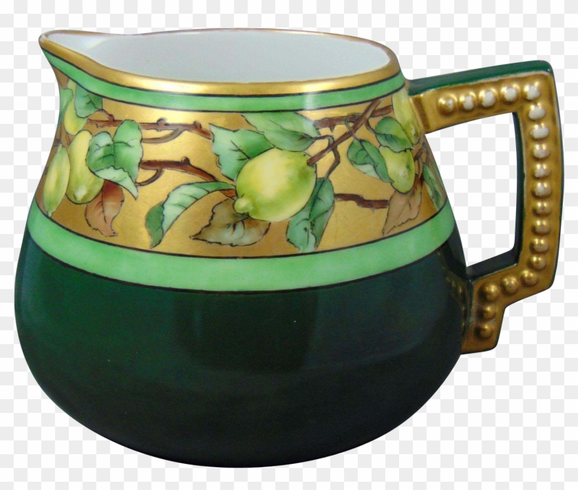 Porcelain Blank Arts & Crafts Lemon Motif Cider/lemonade - Ceramic Clipart #6036076