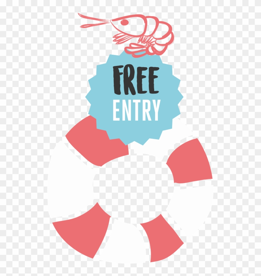 Free Foodie Festival By The Sea - Poster Clipart #6036366