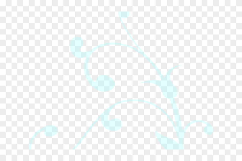 Blue Swirl Cliparts - Tree Branch Clip Art - Png Download #6036877