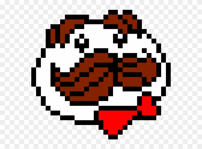 Pringles Man - Cool Easy Pixel Art Clipart