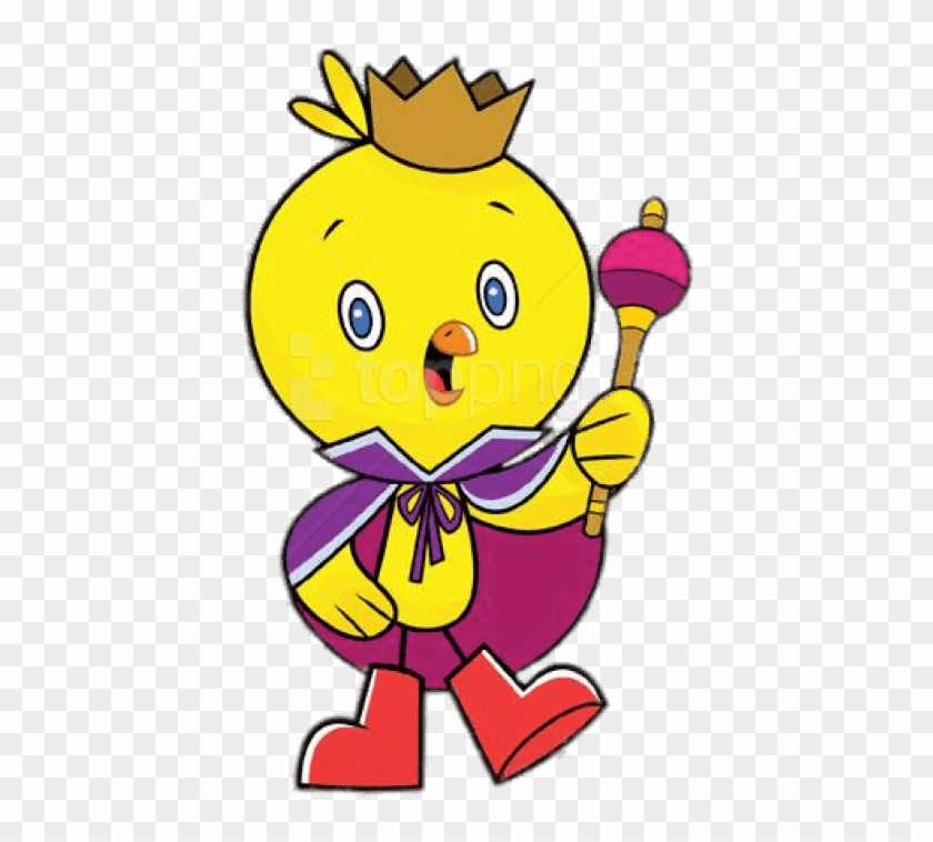 Free Png Download Chirp Wearing Crown Clipart Png Photo - Cartoon Transparent Png