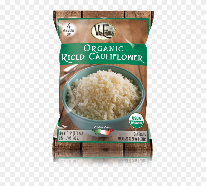 Via Emilia Organic Riced Cauliflower Clipart #6037517