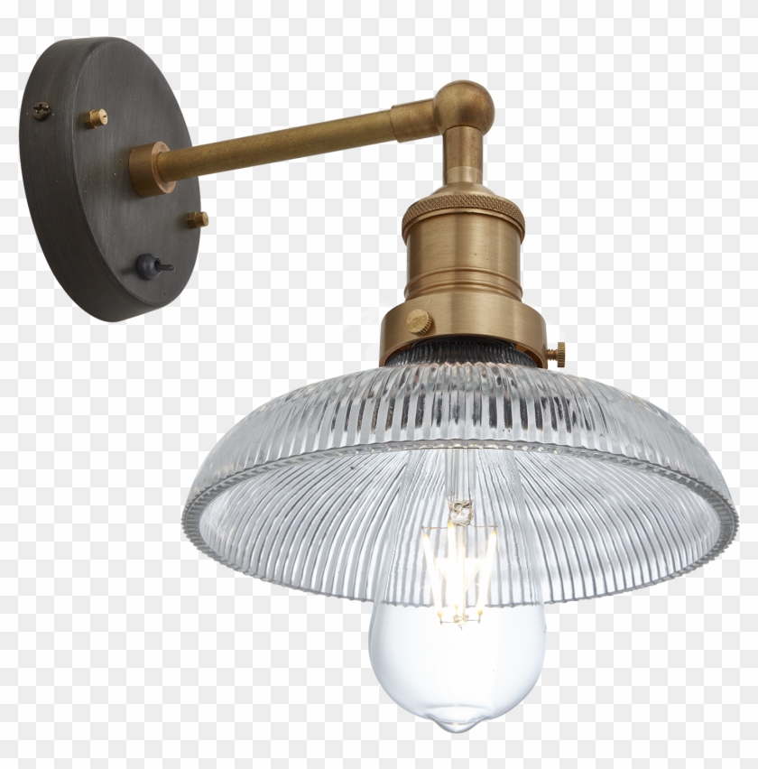 Brooklyn Glass Dome Wall Light - Sconce Clipart #6037725