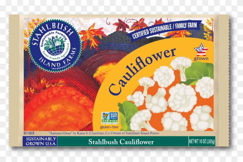 Cauliflower's Subtle Nutty Flavor And Satisfying Crunch - Stahlbush Island Farms Cauliflower Crumbles Clipart #6038181