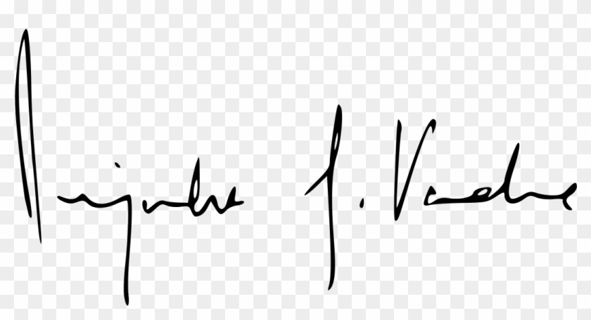 Beautiful Signature Png Clipart #6038284