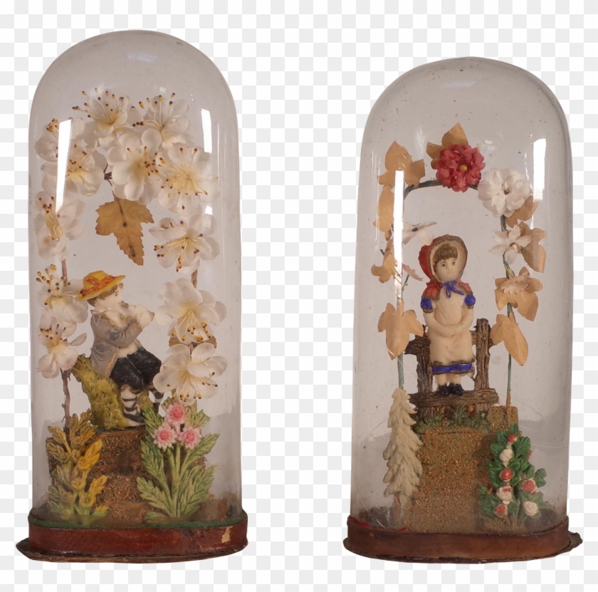 Two Victorian Glass Domes - Arch Clipart #6038454