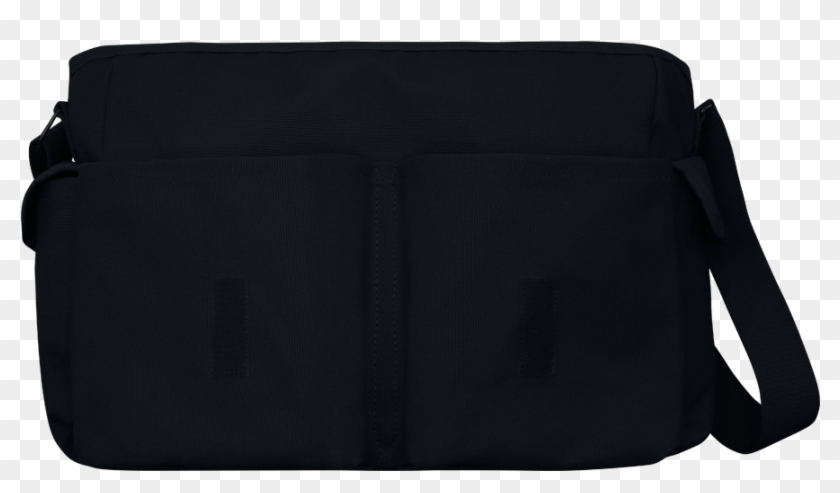 Blank Canvas Messenger Bag With Flap - Messenger Bag Clipart #6038681