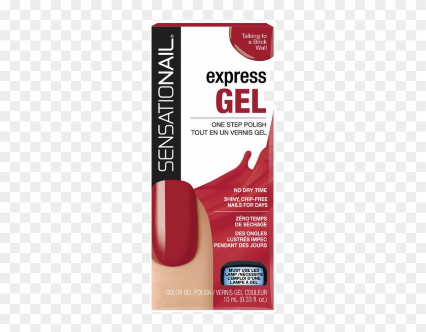 Express Gel Nail Polish Talking To A Brick - Sensationail Cant Hear Myself Pink Clipart
