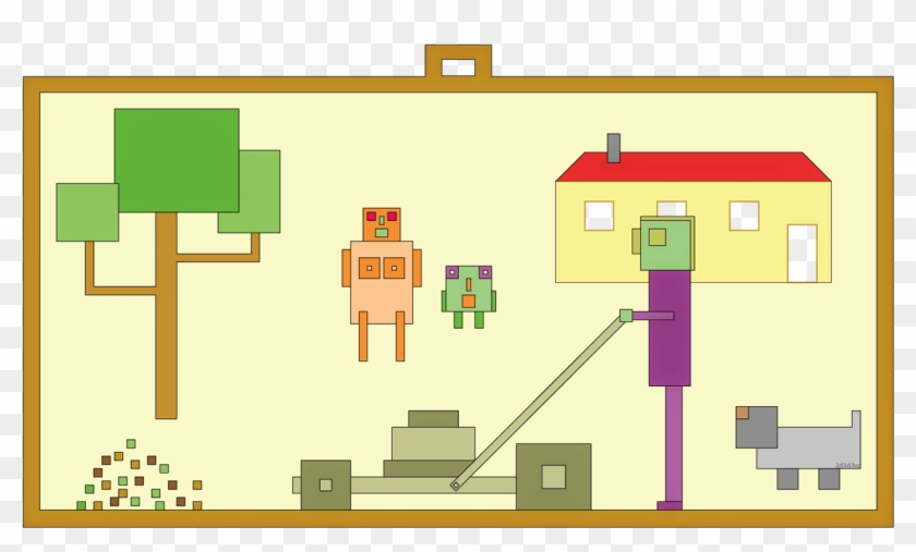 Cube Family - House Clipart #6039418