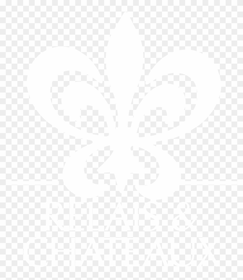 Relais & Chateaux Logo Black And White - Johns Hopkins Logo White Clipart
