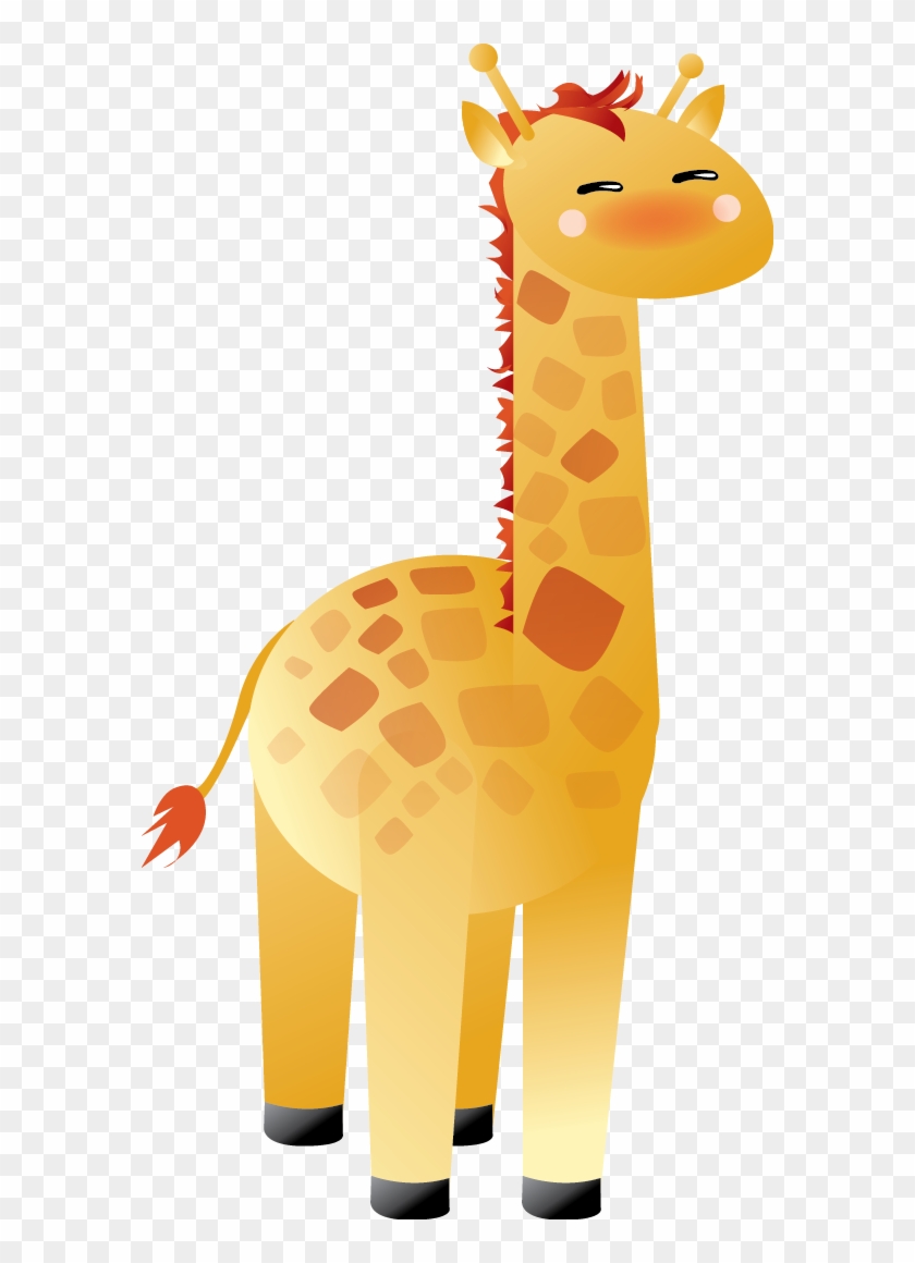 Giraffe Free To Use Clipart - سكرابز حيوانات كرتونية - Png Download #6039604