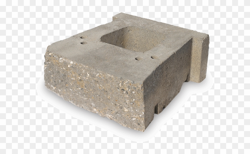 4" Medium Unit - Concrete Clipart #6039766
