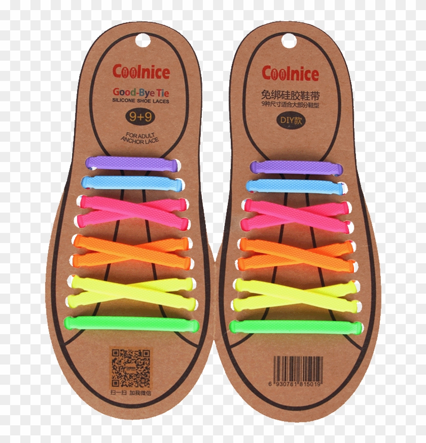 Coolnice Free Tie Lazy Laces Sneakers Canvas Shoes - Paper Shoe Lace Clipart