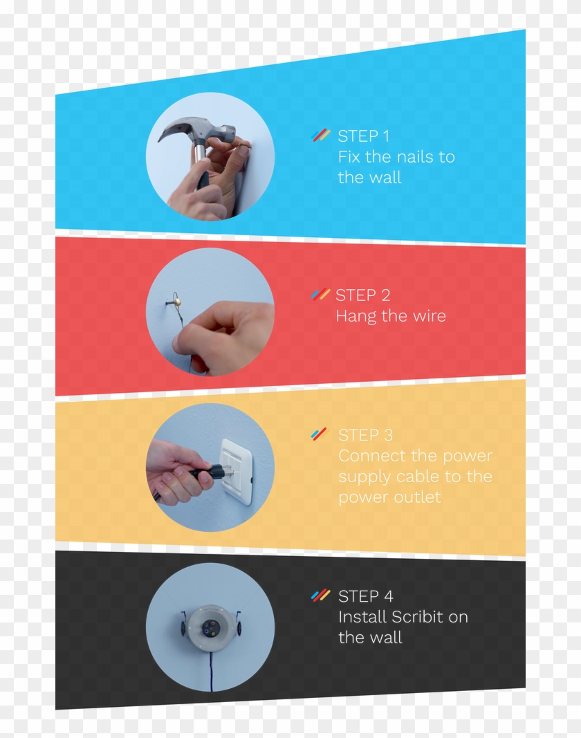 Scribit Can Be Installed In Less Than 5 Minutes - Poster Clipart