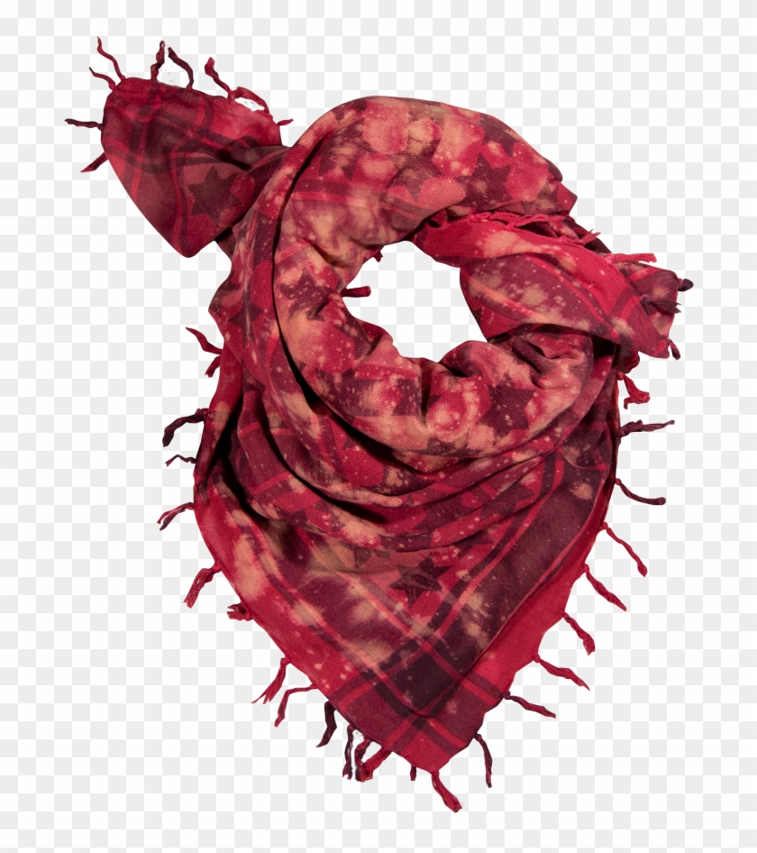 Red Starburst Kef - Scarf Clipart #6040047