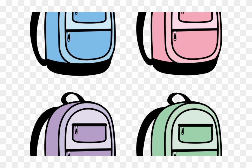 Backpack Clipart Travel Backpack - Backpack Clipart - Png Download #6040327