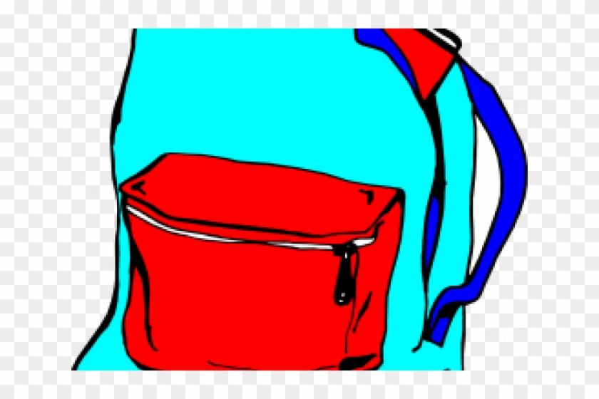 Backpack Clipart Clear Background - Clip Art Transparent Book Background - Png Download #6040612