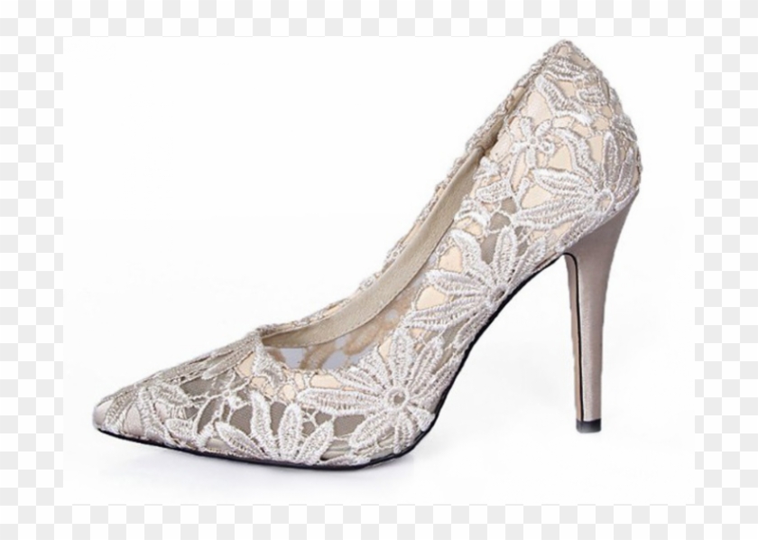 Wedding Shoes,dance Shoes- Lace Shoes,hollow Out Shoes,bridal - Basic Pump Clipart #6040662