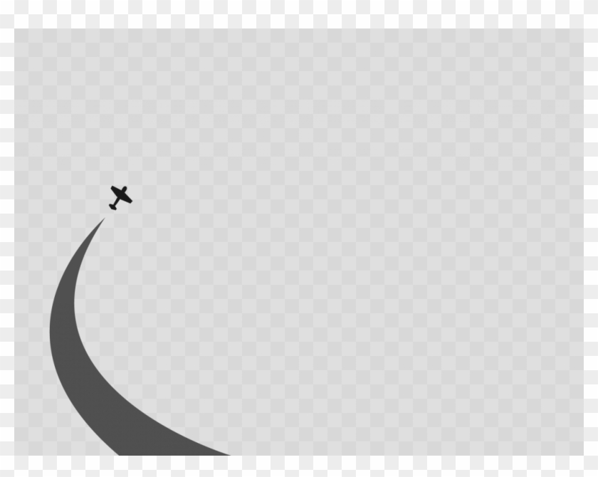 Vector Plane Fly Background Wallpaper Hd - Crescent Clipart #6040710