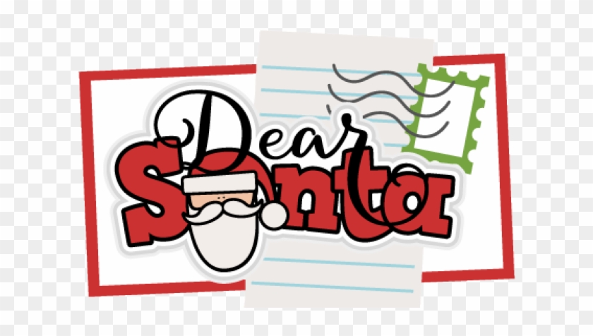 Related Cliparts - Dear Santa Transparent - Png Download
