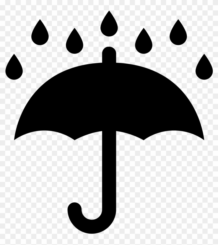 Free Icon Download Desert - Umbrella Rain Symbol Clipart #6043985