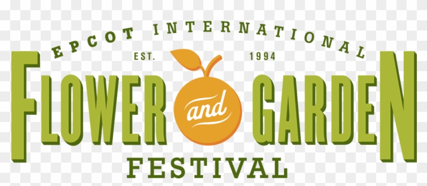 Epcot Flower And Garden Logo Clipart #6043988