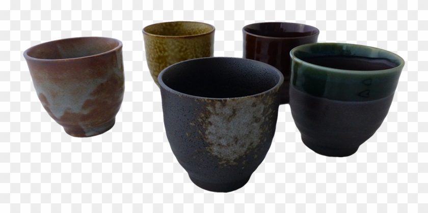 River Rock Tea Cup Set - Ceramic Tea Cup Png Clipart #6044142