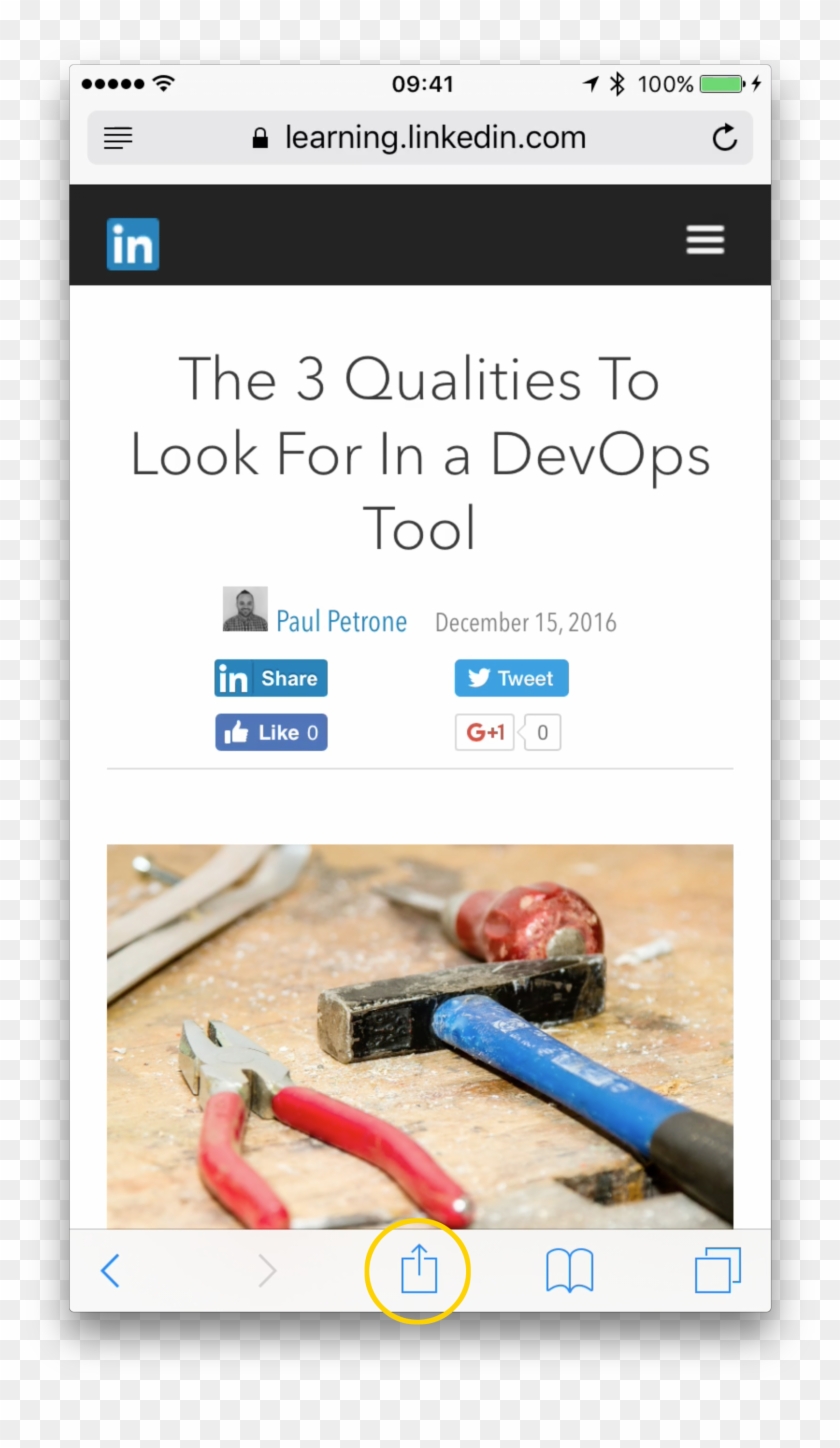 Linkedin Icons Png Transparent - Tools Then And Now Clipart #6044198