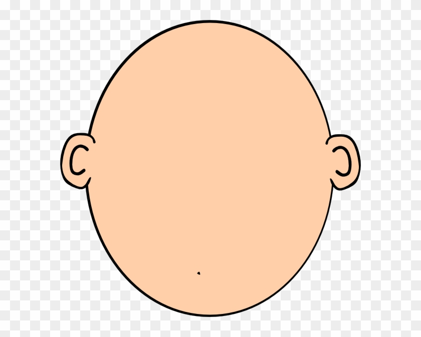Blank Face Clipart - Outline Of A Face - Png Download #6044398