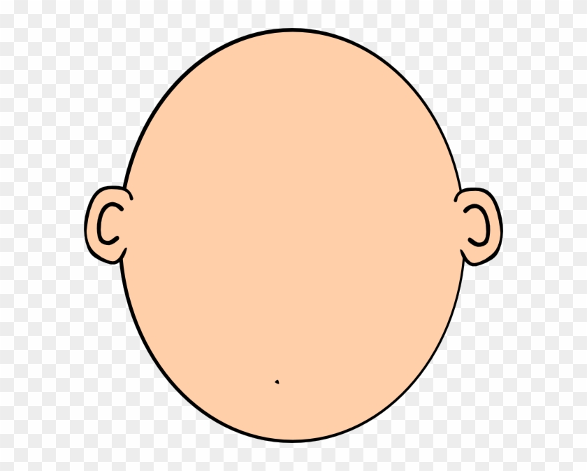 Blank Face Clipart - Outline Of A Face - Png Download