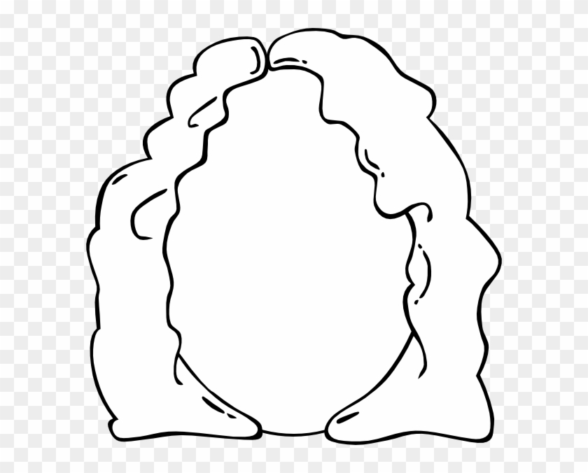 Woman Face White And Black Clipart - Png Download