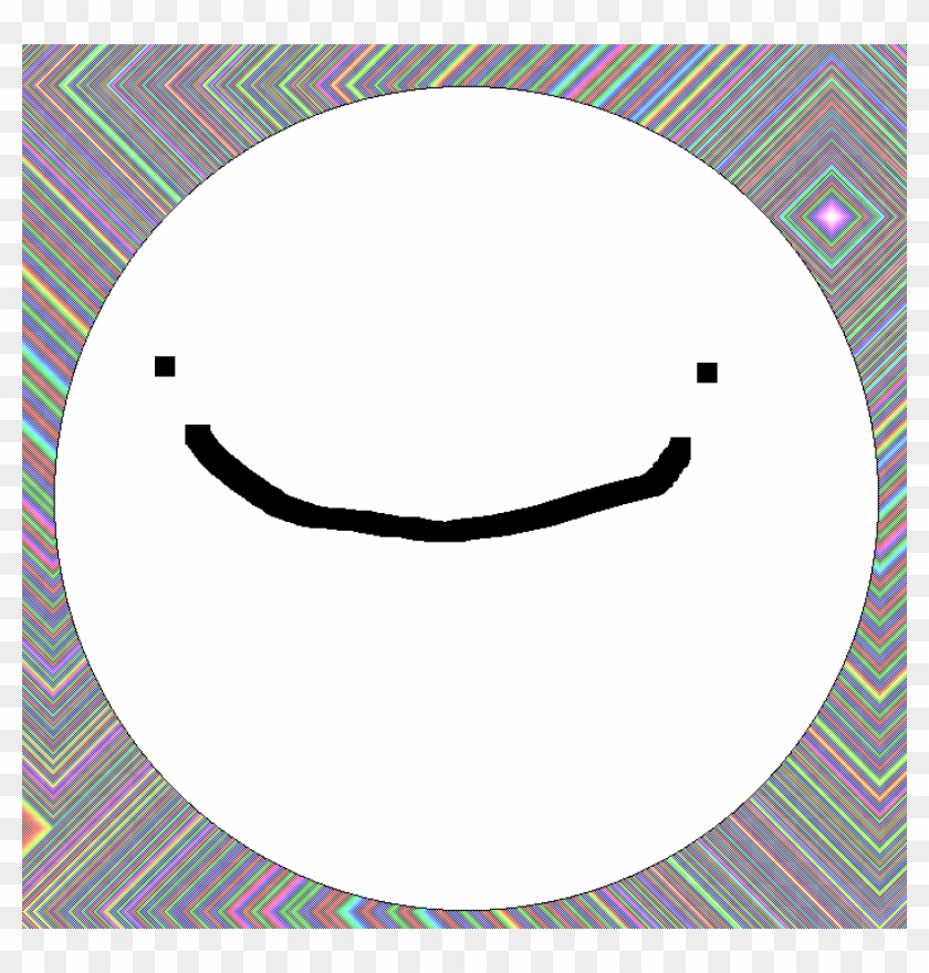 Bfbf Big Friendly Blank Face - Efruit Clipart #6044465