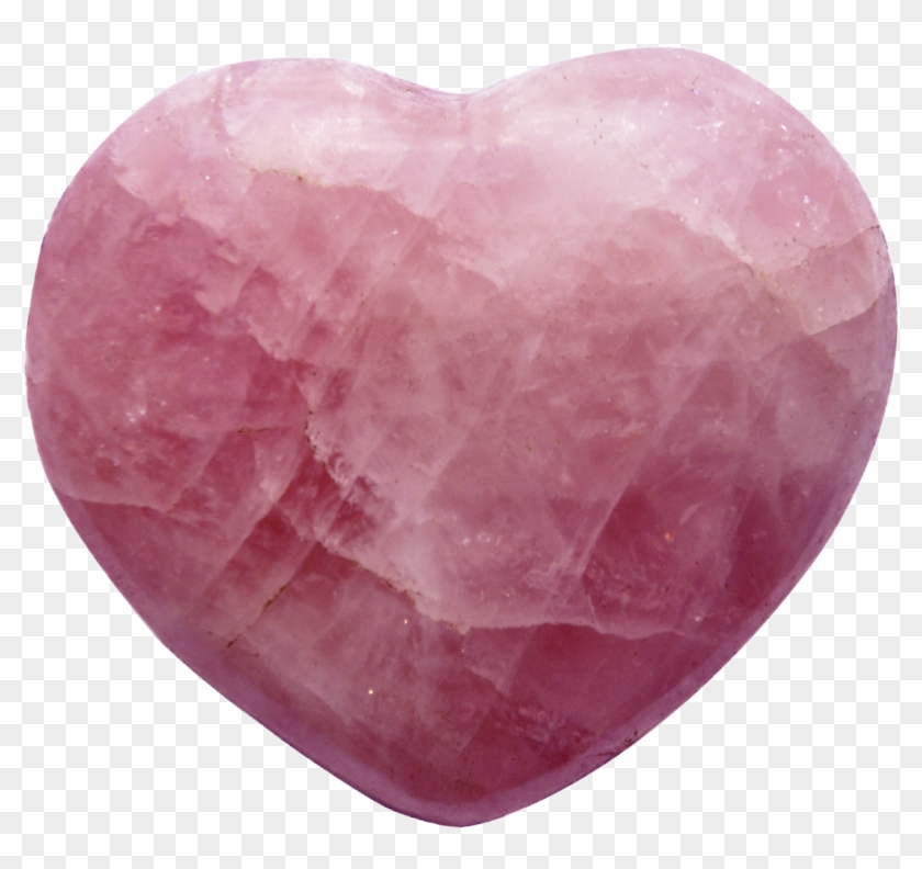 Rose Quartz Png Image - Transparent Rose Quartz Heart Clipart #6044807