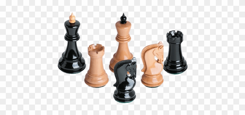 The Zagreb 59 Chess Set Black And Natural Lacquered - Chess Clipart