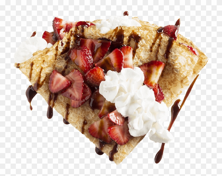 Strawberry Cr Pe Jacquet Transparent Background - Crêpe Clipart #6044982
