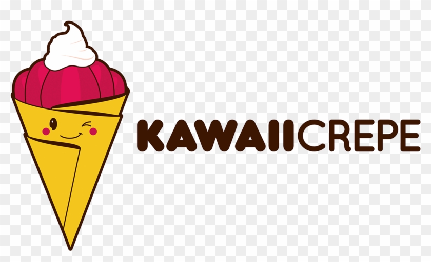 Kawaii Crepe Logo Clipart