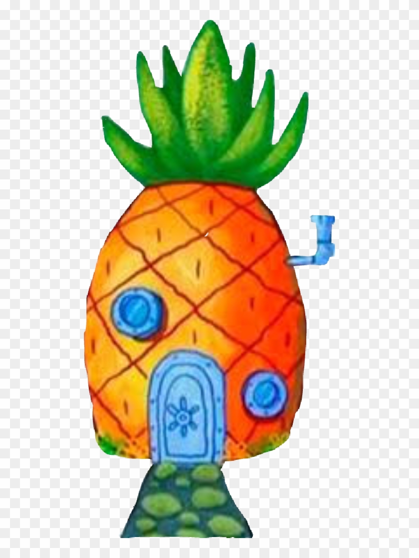 Casa Do Bob Esponja - Topo De Bolo Bob Esponja Para Imprimir Clipart