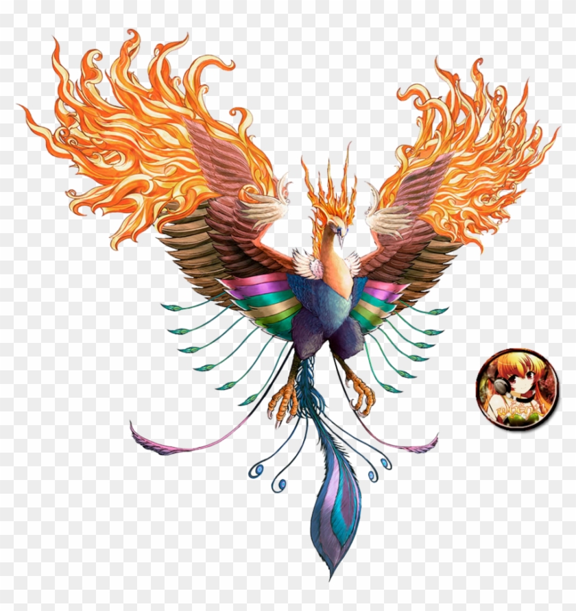 Fenix Em Png - Ave Fenix Dibujo Clipart #6045448