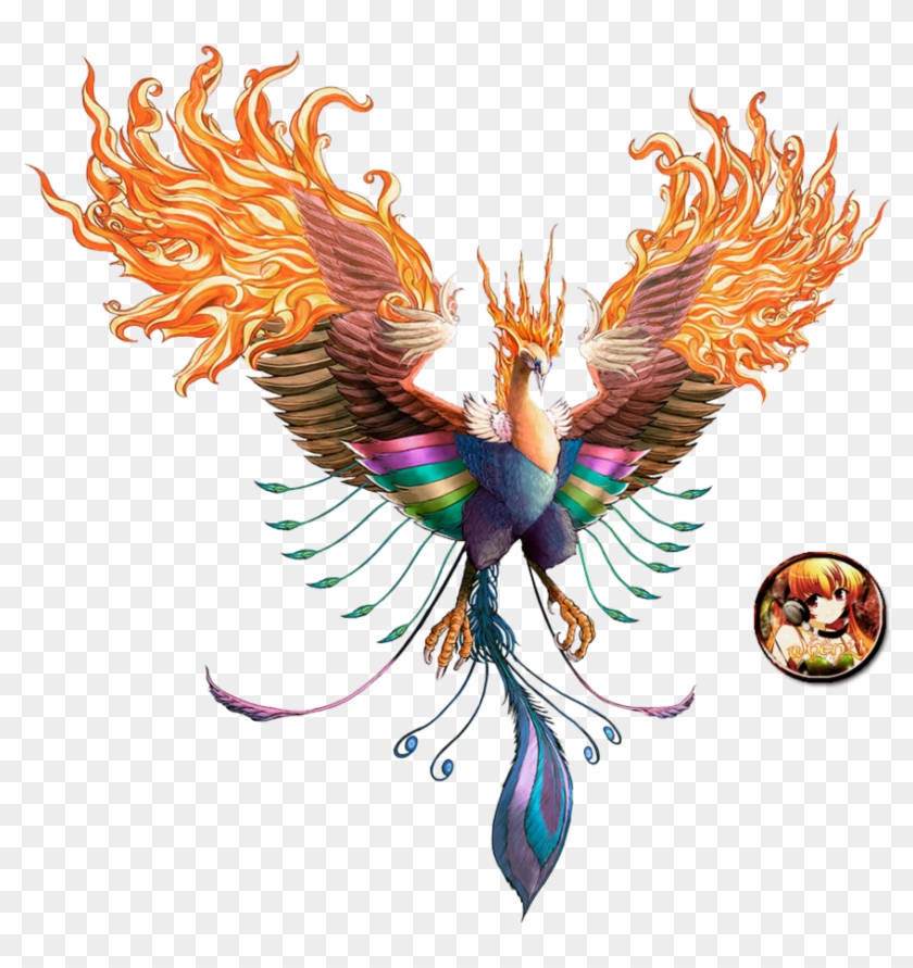 Fenix Em Png - Ave Fenix Dibujo Clipart