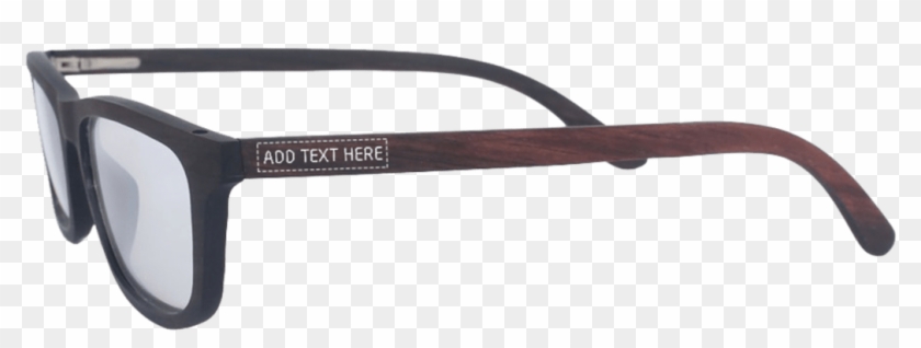 Trendy Glasses Fashionable Eyewear Oval Wooden Spectacle - Plastic Clipart #6045543